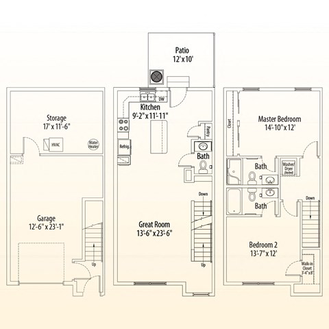 645 Travis Way 2-3 Beds Townhouse for Rent - Photo Gallery 30